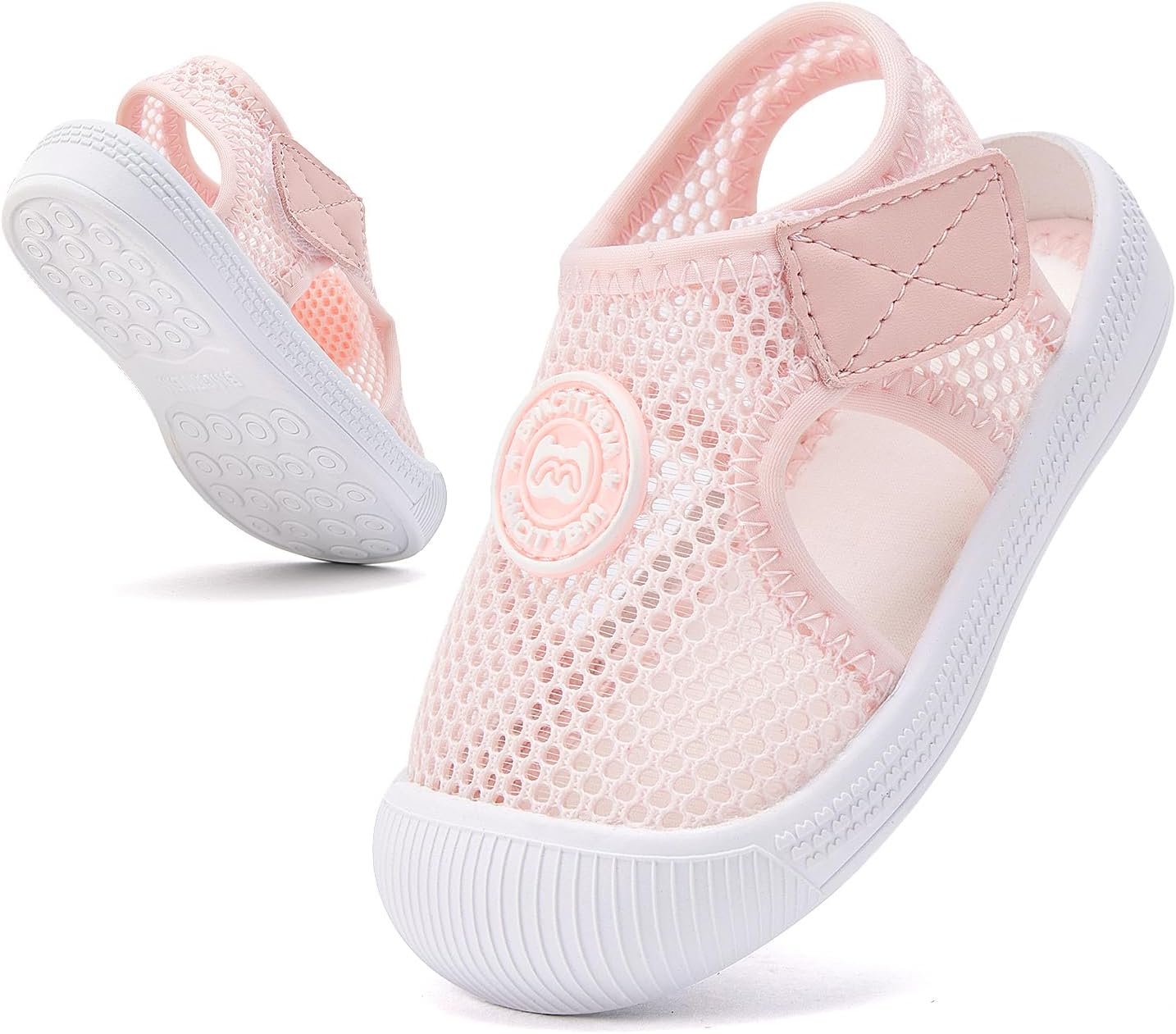 BMCiTYBM Baby Boy Girl Closed Toe Summer Sandals Lightweight Shoes Infant Non-Slip First Walking