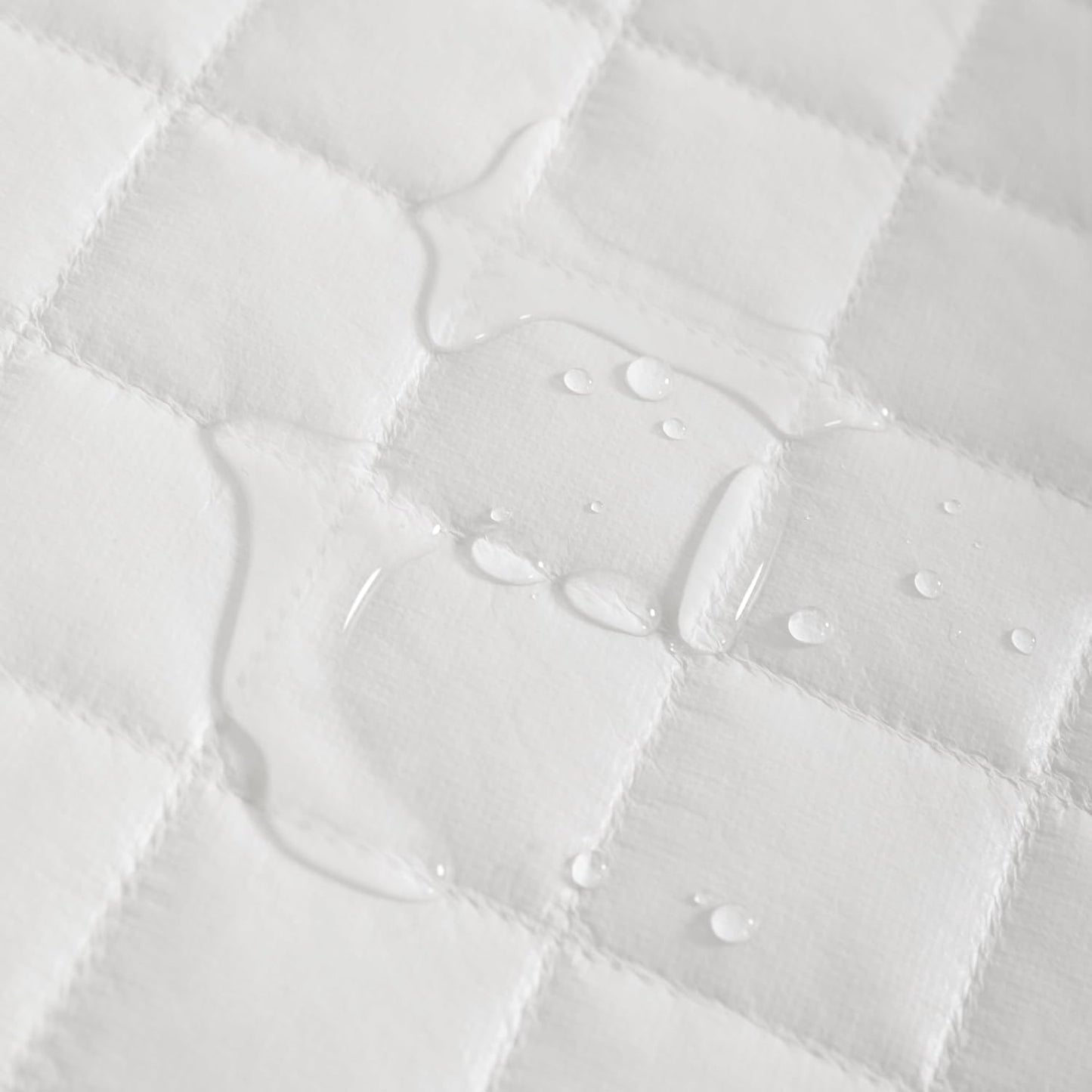 NTBAY 2 Pack Waterproof Crib Mattress Protector, Quilted 28"x52" Toddler Fitted Sheet - Machine