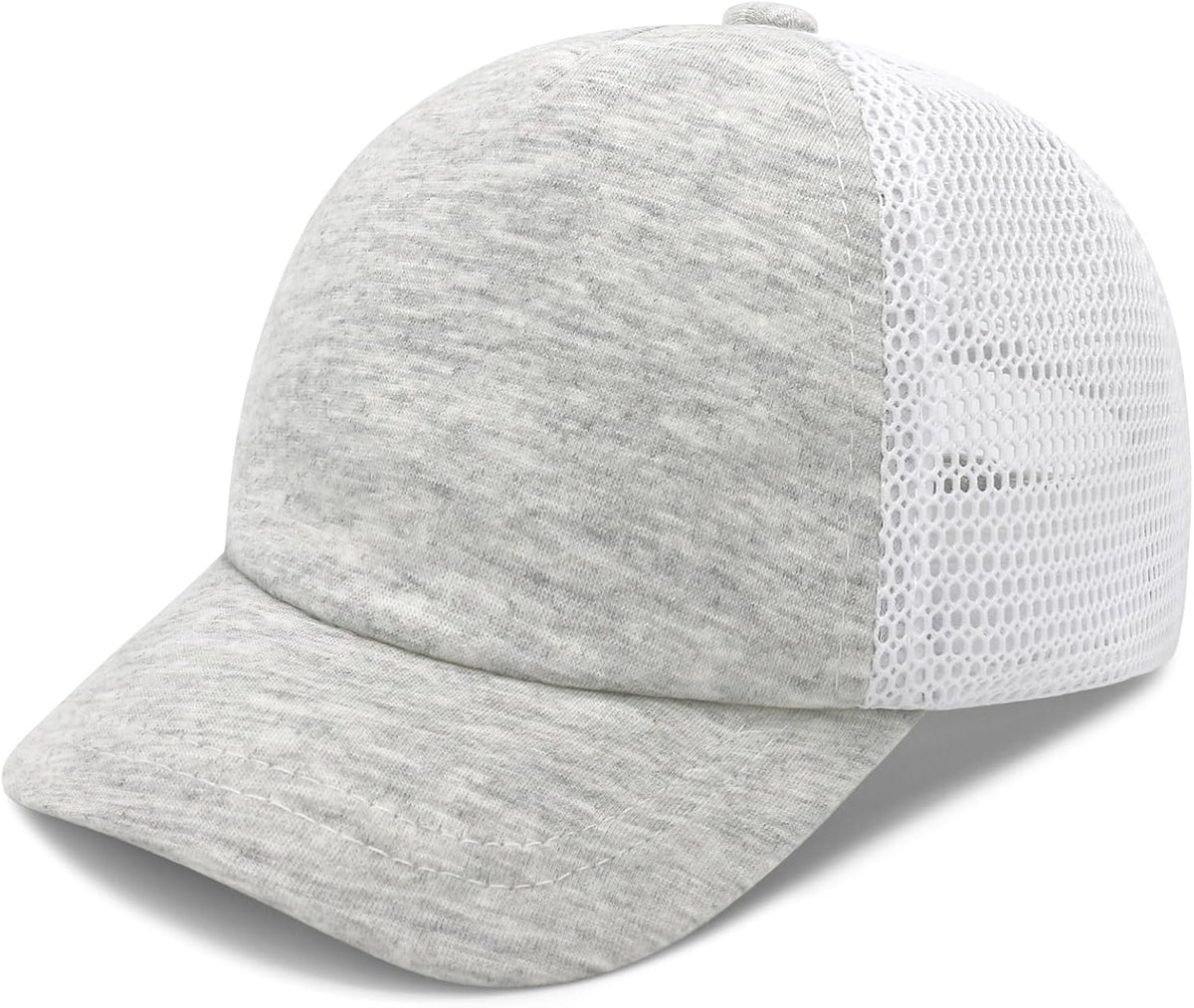 qikqik Baby Baseball Cap Toddler Baseball Hat with Mesh Infant Sun Hat UPF 50+ Baby Ball Cap