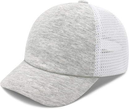 qikqik Baby Baseball Cap Toddler Baseball Hat with Mesh Infant Sun Hat UPF 50+ Baby Ball Cap