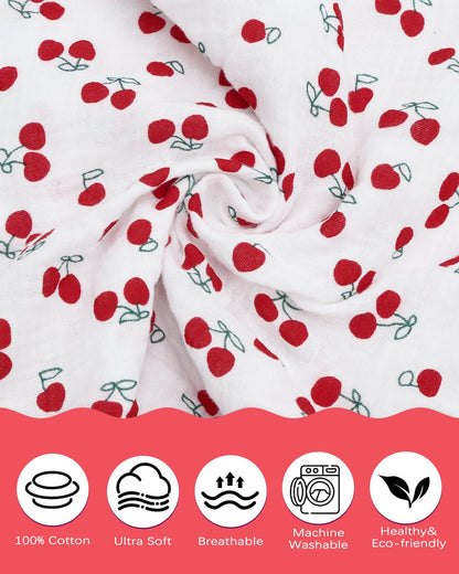 ALVABABY Toddler Pillowcases 2 Pack Muslin Cotton Kids Pillow Cover Fit 13"x 18" or 12"x16"