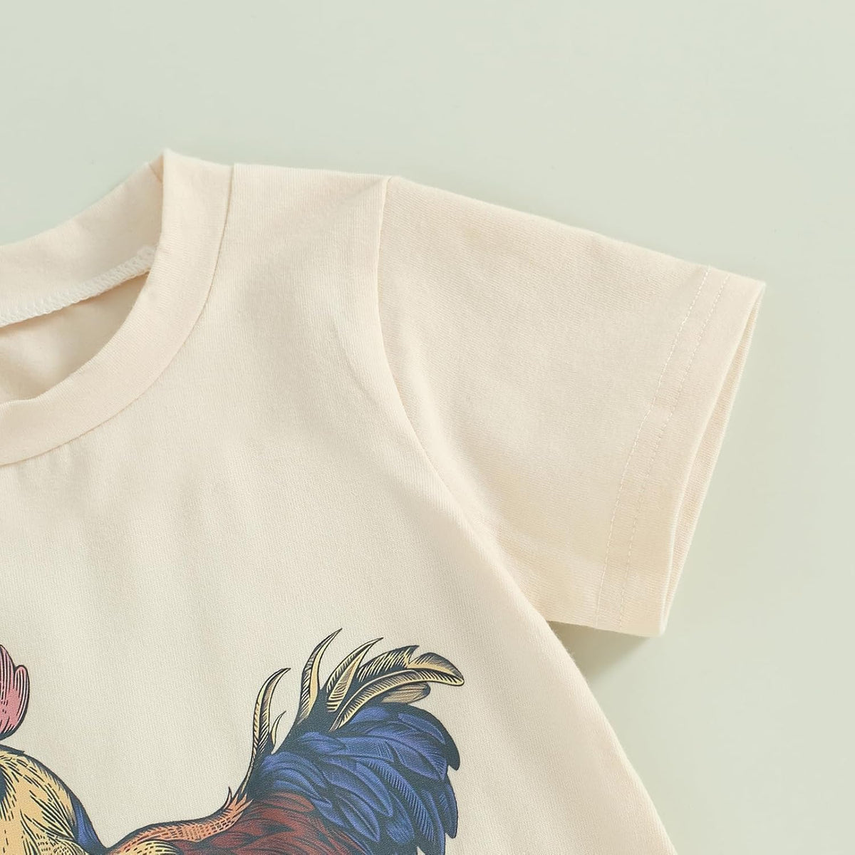 fhutpw Baby Toddler Boy Clothes Summer Outfits 6 12 18 24 Months Patchwork Short Sleeve T Shirt &