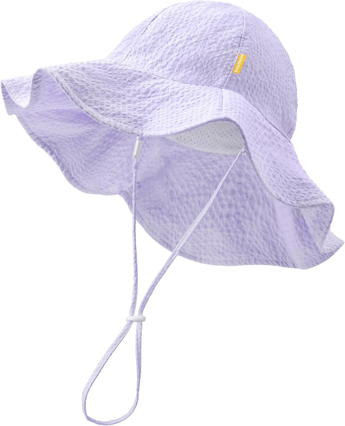 HONGTEYA Baby Sun Hat Toddler Girl Beach Hat Adjustable Outdoor Summer Hat UPF 50+ Sun Protection