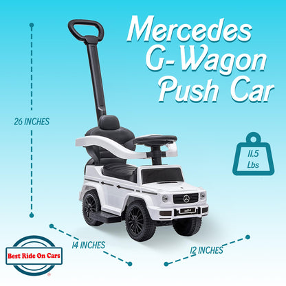 Best Ride On Cars Kids Outdoor Stroller Mercedes G-Wagon for Toddlers 1 to 3 Years Old with Music