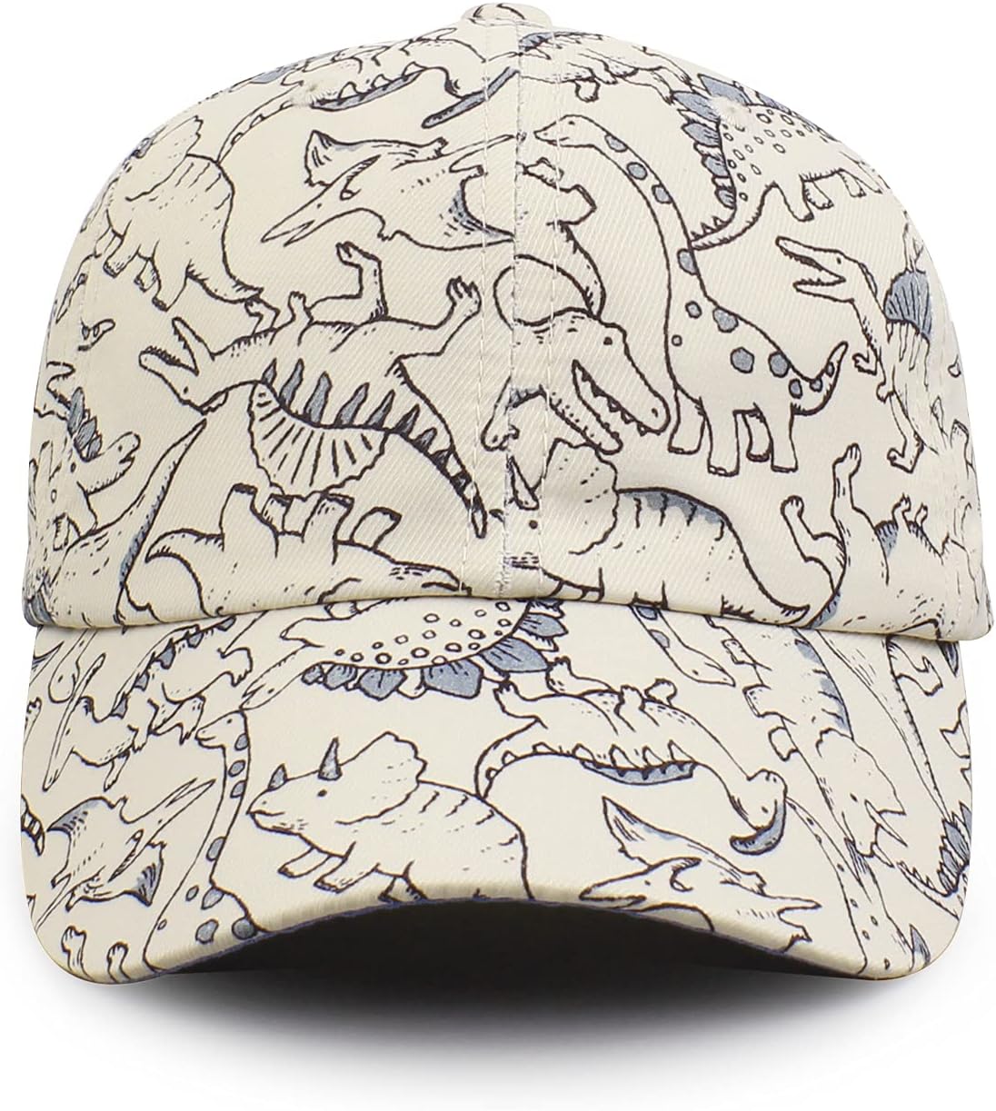 JANGANNSA Dinosaur Boys Girls Caps Embroidery Baby Baseball Caps Cotton Infant Toddler Kids Hat