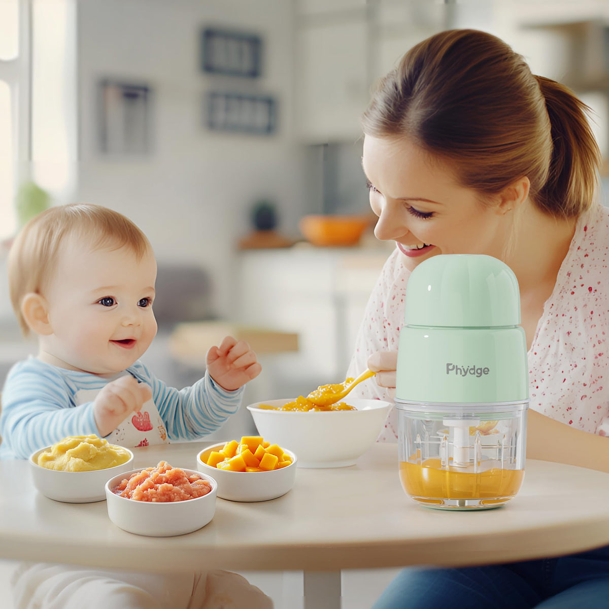 Phydge Baby Food Maker for Baby Puree Foods Fruit Vegetable Meat