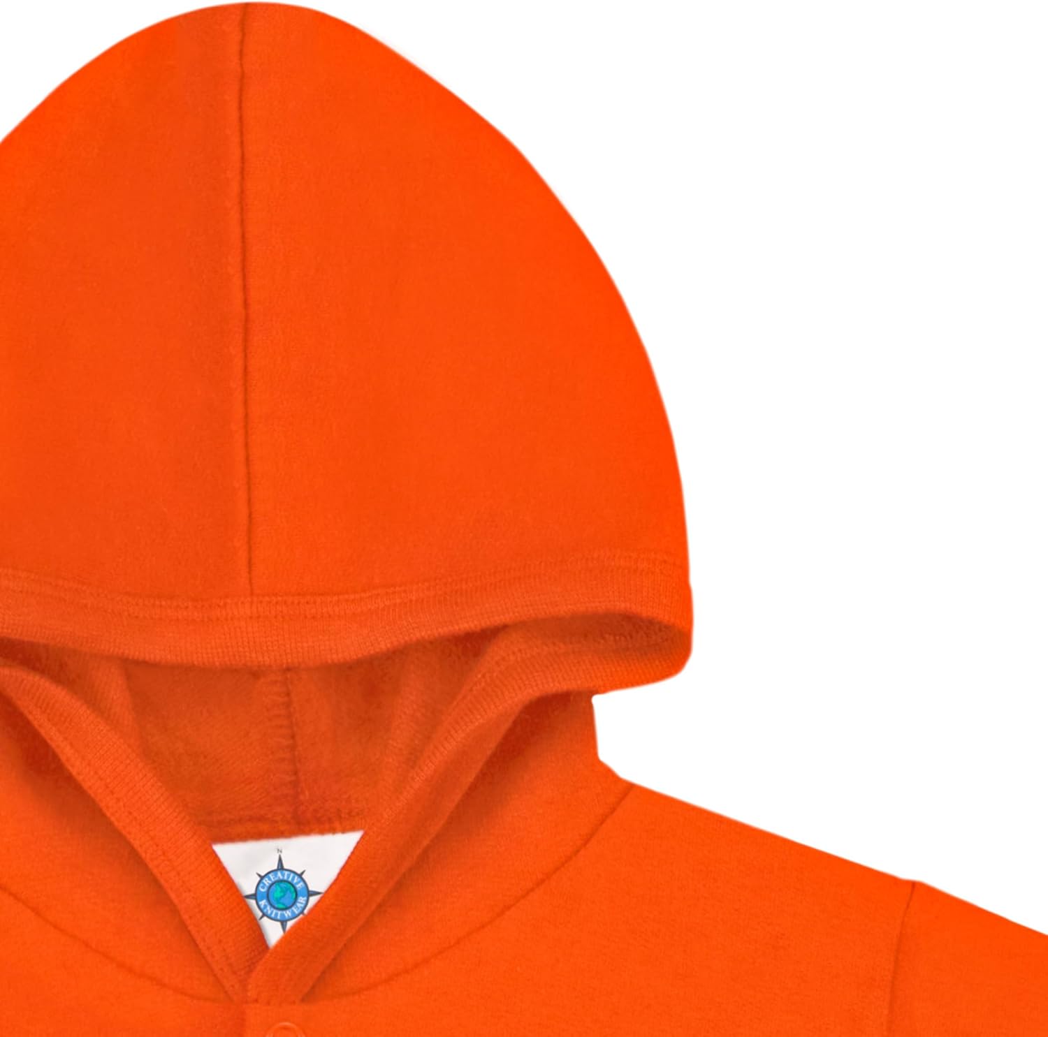 Creative Knitwear College Baby Snap Hooded Jacket - Team Logo, Multiple Colors, for Boys & Girls