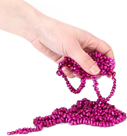 550pcs Rose-red Magnet Balls Desk Toys for Adults, Ferrite Crags Magnetic Putty Desk Fidget Toys