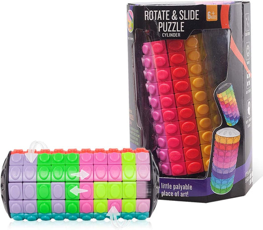 R.Y.TOYS Rotate and Slide Puzzle-Design Patent,Fidget Toys(Restore Order/Create Patterns) 12