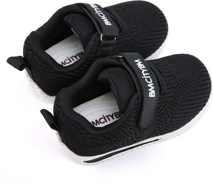 BMCiTYBM Baby Boy Girl Shoes Breathable Mesh Walking Shoes Lightweight Non-Slip Sneakers Infant