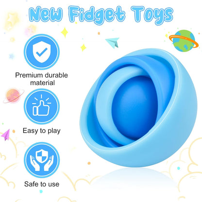Fidget Toys Adults, Fidget Gyro Toys for Kids, Gift Ideas for Boys Girls 8-12 Teens Halloween New