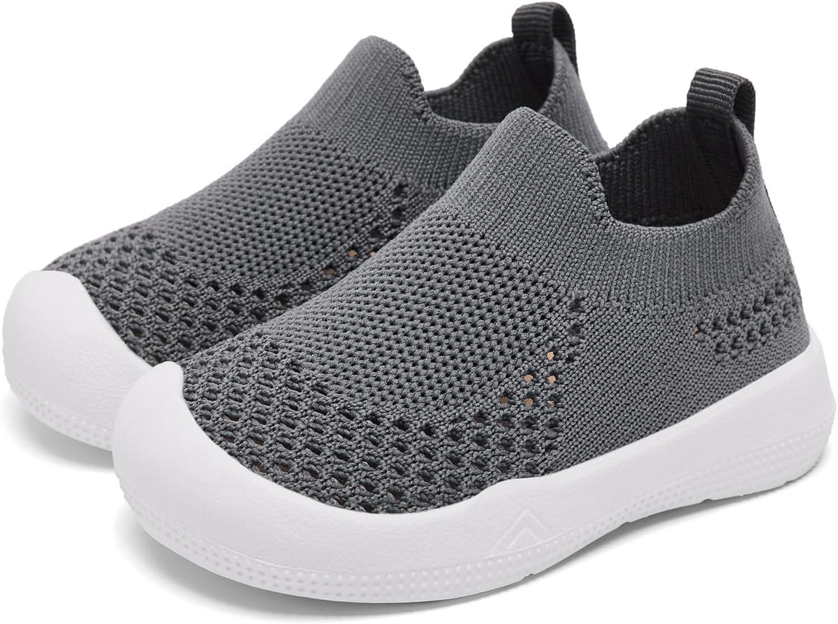 Eashi Baby Boy Girl Non-Skid Indoor Infant Walking Shoes Breathable Warm Elastic Sock Shoes with