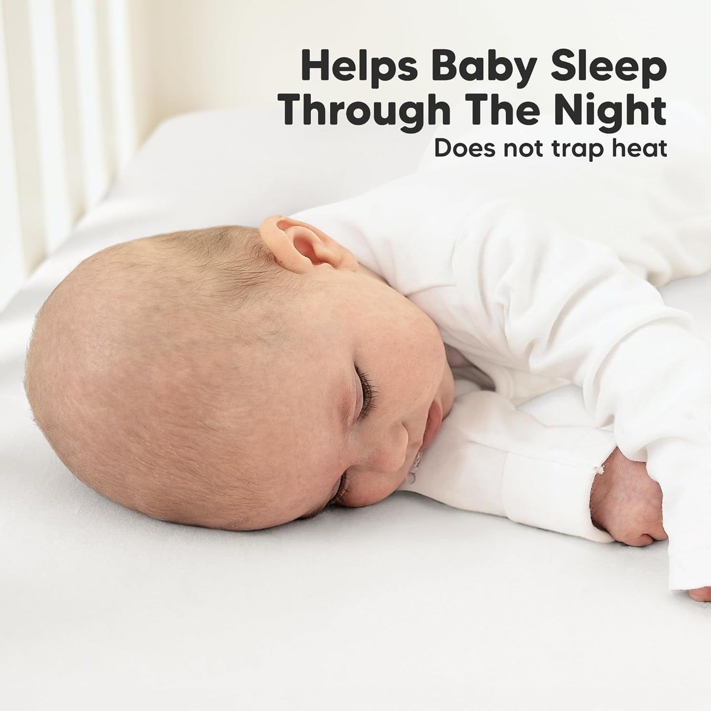 KeaBabies 2-Pack Organic Crib Sheets for Boys, Girls - 52x28 Fitted Crib Mattress Sheet Neutral