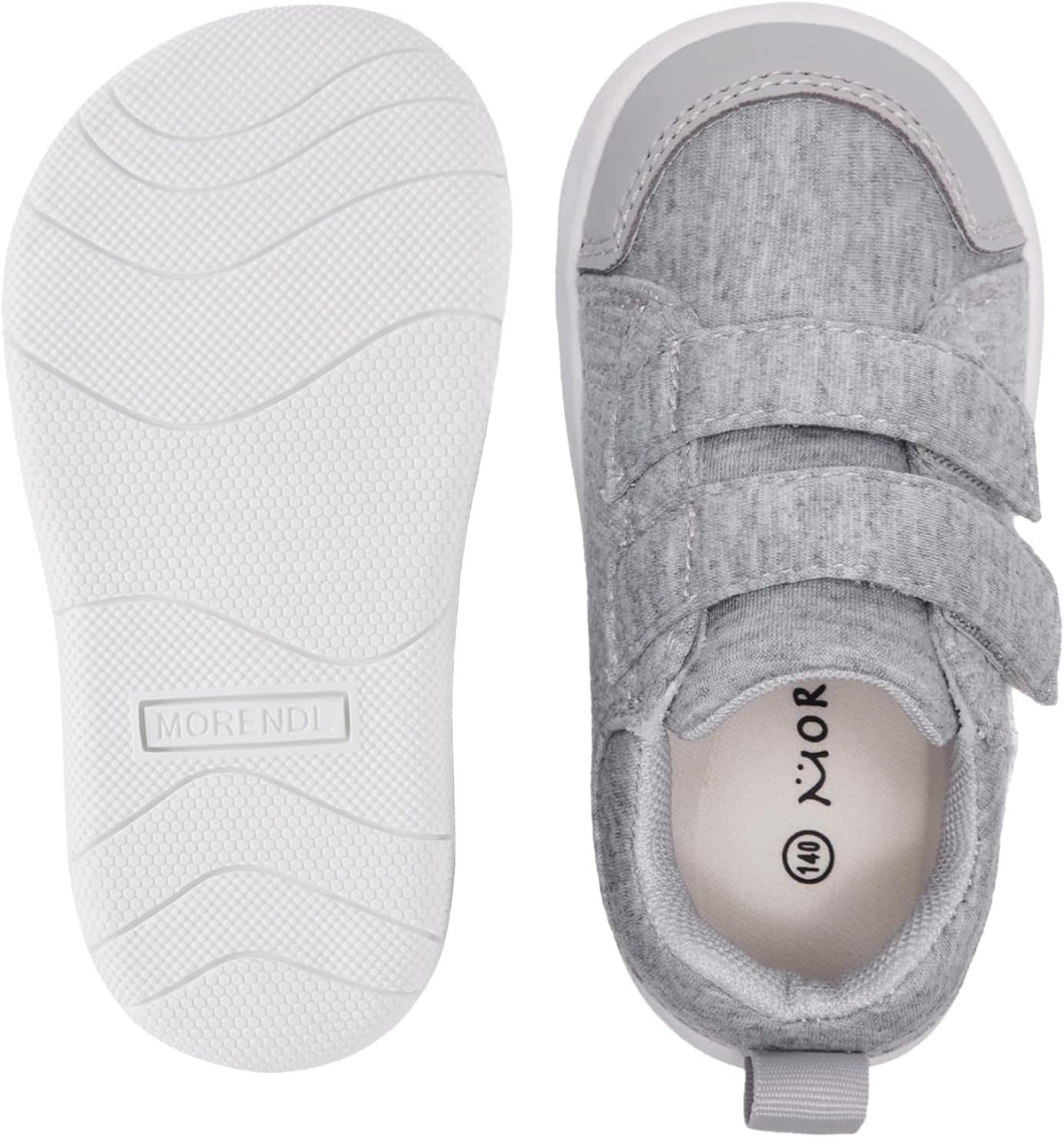 MORENDL Wide Toe Box Shoes Toddler Barefoot Shoes Baby Walking Shoe Boy Girl Non-Slip Zero Drop