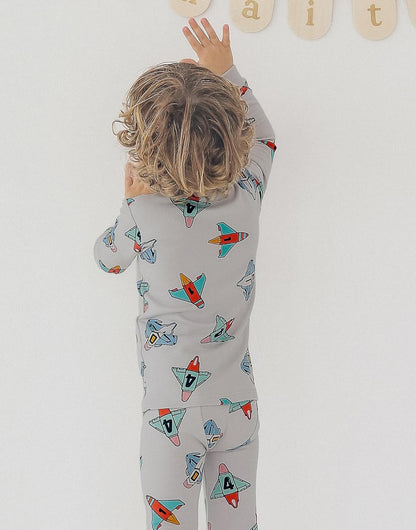 VAENAIT BABY 6M-12Y Kids Unisex Girls & Boys Soft Comfy Modal Tencel Sleepwear Pajamas 2pcs or 4pcs