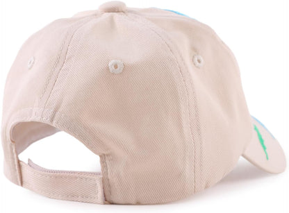 JANGANNSA Dinosaur Boys Girls Caps Embroidery Baby Baseball Caps Cotton Infant Toddler Kids Hat