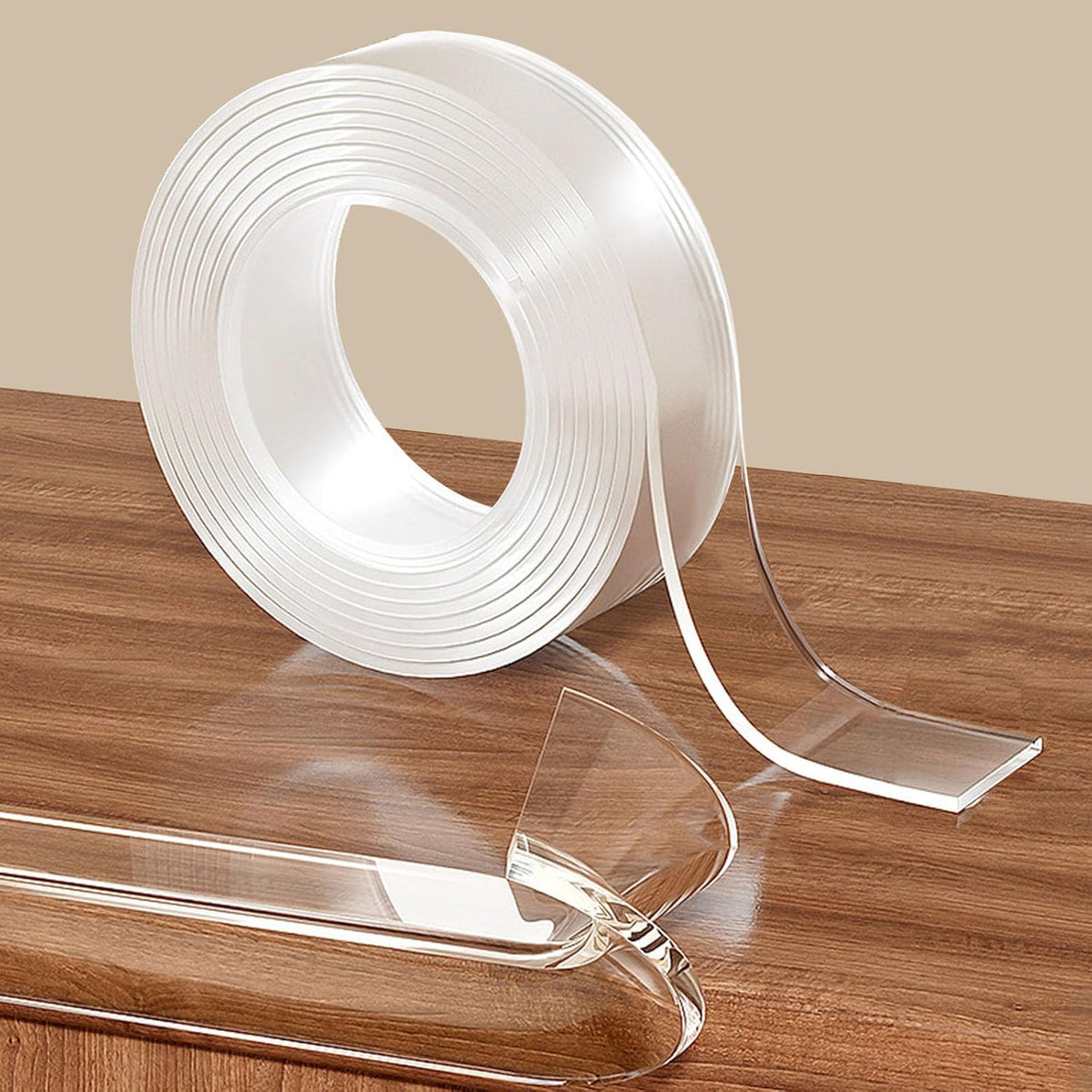 0.8 in x 6.6 FT,Clear Soft Corner Protectors for Furniture Strip,Sharp Edge & Table Bumper,Window