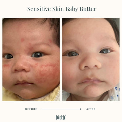 Baby Relieving Butter - Natural Cocoa Seed Butter with Colloidal Oatmeal Diaper Cream for Itchy, &