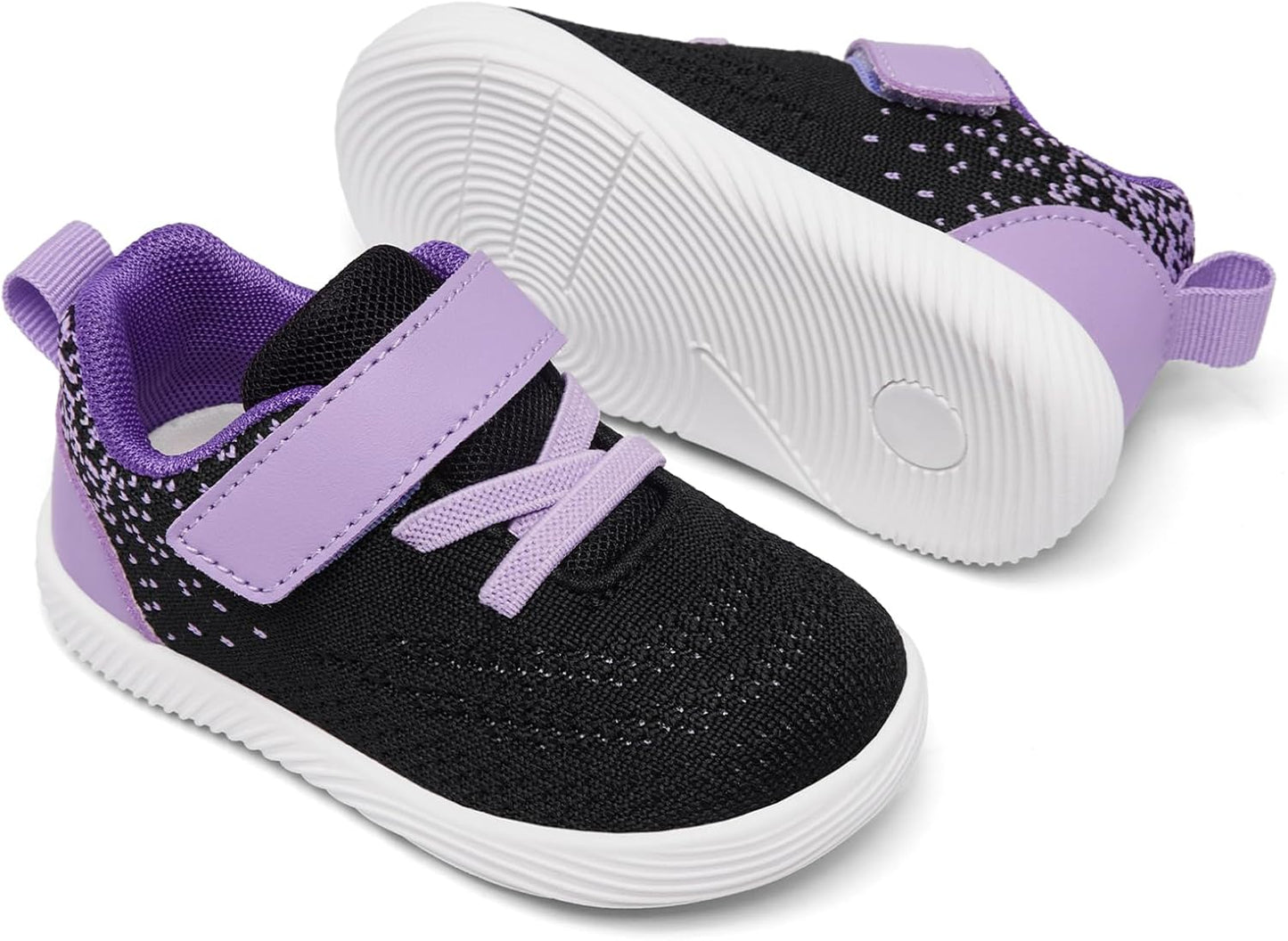 MORENDL Toddler Sneakers Baby Boys & Girls Barefoot Shoes Lightweight Breathable Walking Running