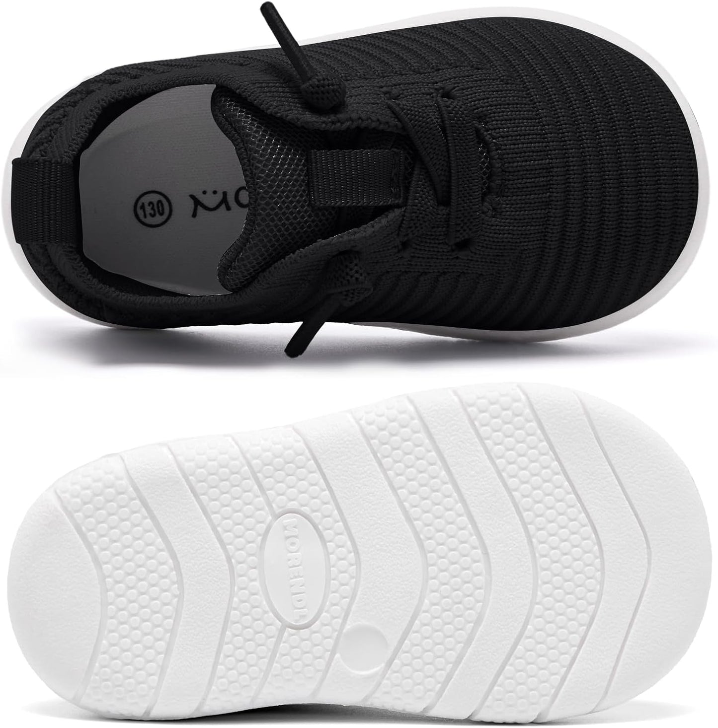MORENDL Toddler Shoes Baby Walking Sock Shoes Infant Sneakers 0-4 Years Boy Girl Barefoot Tennis