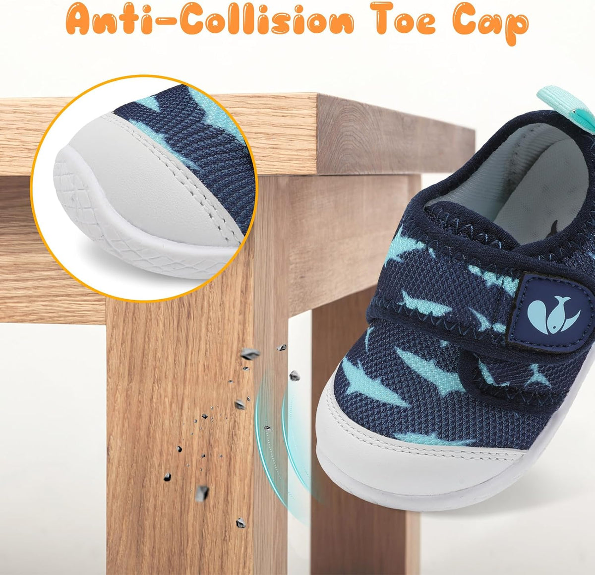 FEETCITY Baby First Walking Shoes Boys Girls Infant Sneakers Crib Shoes Breathable Lightweight Slip