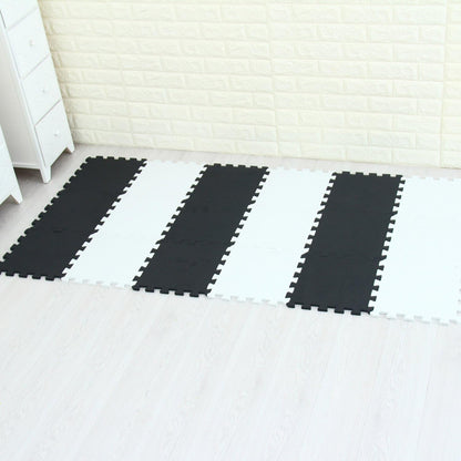 MQIAOHAM® 18 Pieces Puzzle Play Mats, Soft Baby Play Mat, Kids Interlocking Foam Floor Tiles