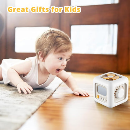 Busy Cube Toys for 1 Year Old Boy, Montessori Toys for 1+ Year Old, Travel Sensory Toys for