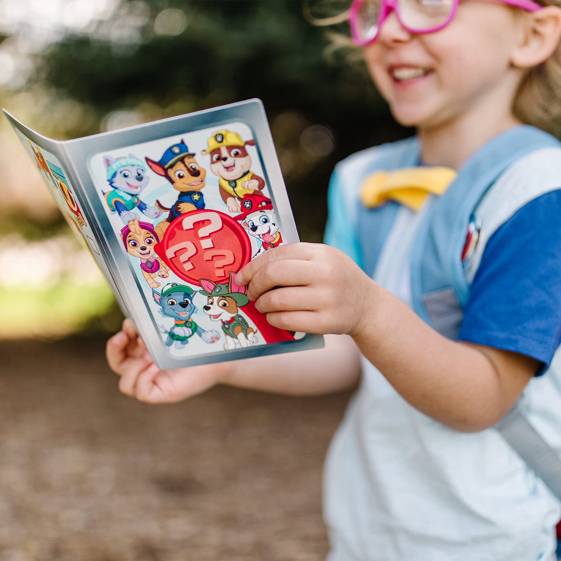 Melissa & Doug PAW Patrol Pup Pack Backpack, Adventure-Ready PAW Patrol Toys for Kids with Whistle