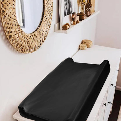 Owlowla Changing Pad Cover,Waterproof Changing Pad Covers-Soft Leather Diaper Changing Table