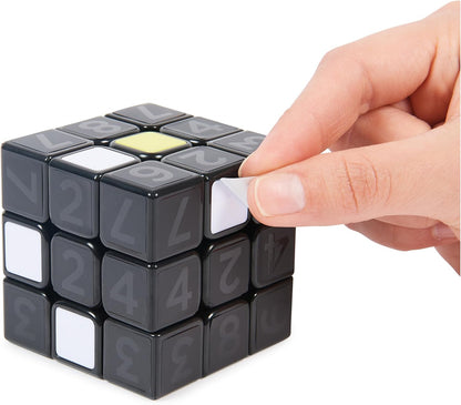 Rubik’s Coach Cube, Learn to Solve 3x3 Cube with Stickers, Guide, & Videos, Stress Relief Fidget