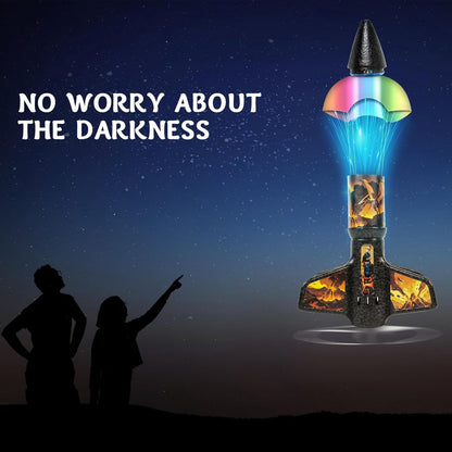 Rocket Launcher for Kids - 200 Ft of Flight Altitude, Model Rocket with Launch Set, Rockets Outdoor