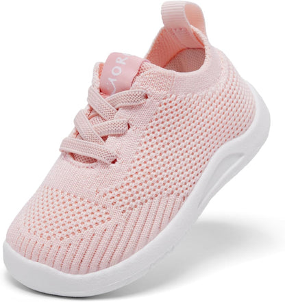 MORENDL Toddler Shoes Baby Walking Sock Shoes Infant Sneakers 0-4 Years Boy Girl Barefoot Tennis