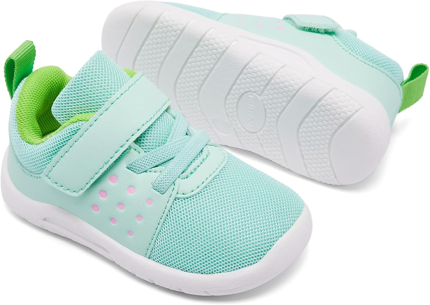 MORENDL Toddler Baby Shoes 0-4 Years Boy Girl Lightweight Breathable Non-Slip Sports Sneakers