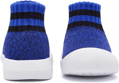 Eashi Baby Boy Girl Non-Skid Indoor Infant Walking Shoes Breathable Warm Elastic Sock Shoes with