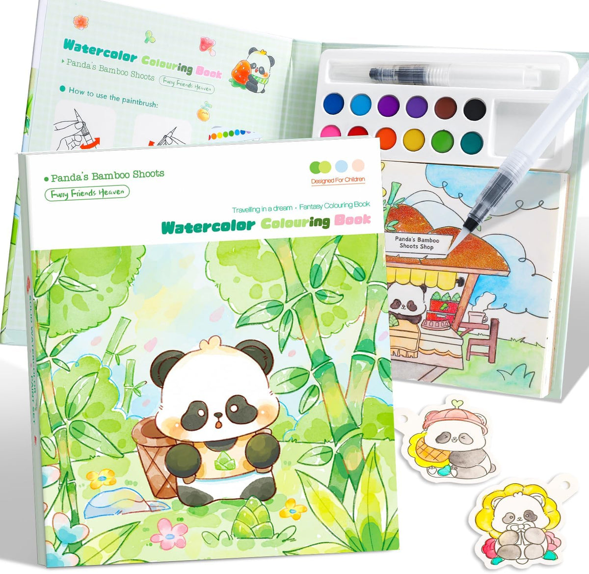 Paint with Water Coloring Books for Kids Ages 3-5, 4-8 – Cute Coloring Book for Teens,Arts and
