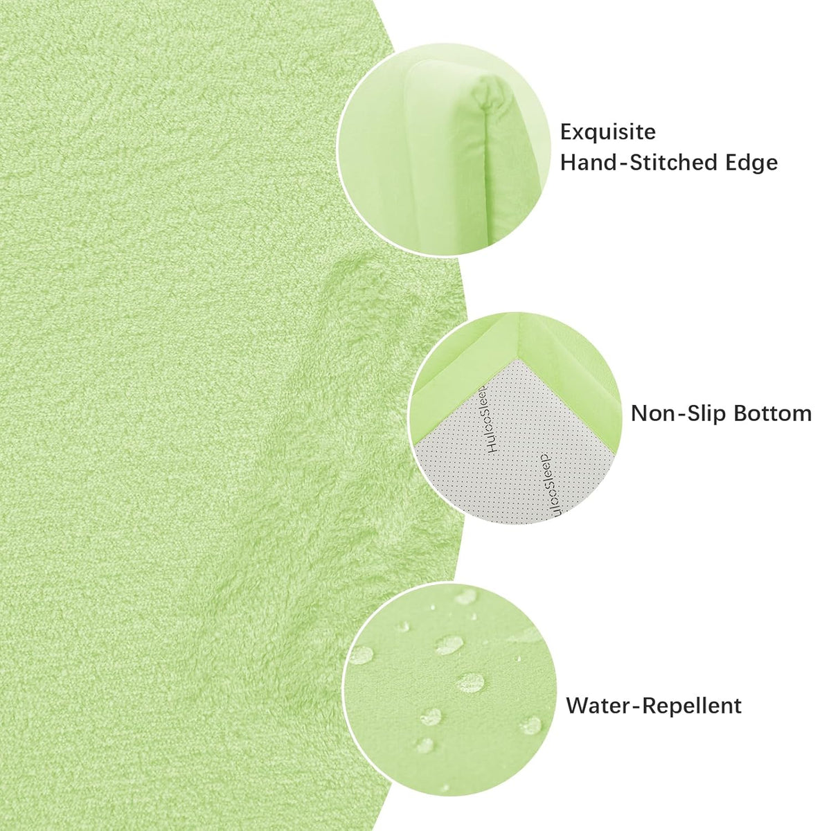 Baby Play Mat for Floor,1.3"Thick Elasti-Foam 50x50 Playpen Mat for Toddlers Infant