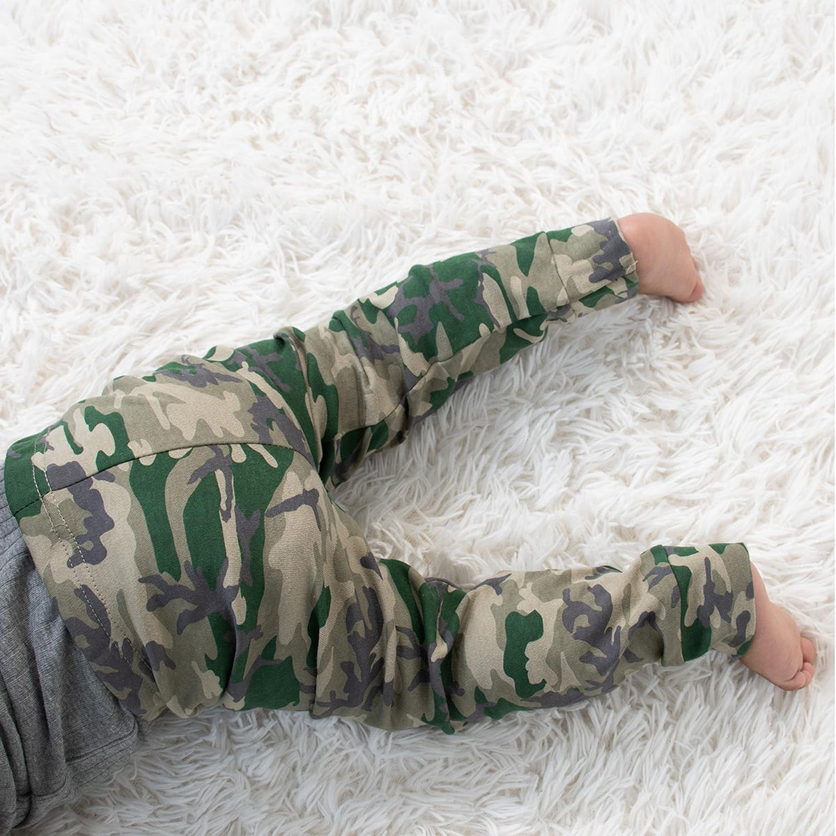The Peanutshell 5 Pack Baby Boy or Girl Pants Set - 100% Cotton Toddler Pants, 0-24 Months for