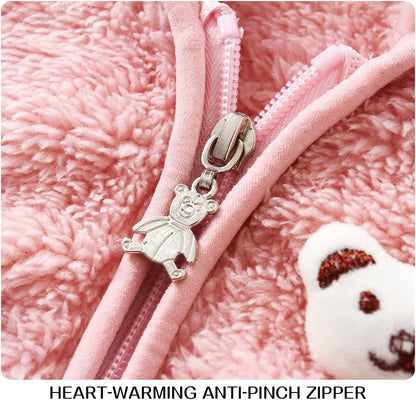 Baby Boy Fleece Jacket Girl Winer Clothes Coat Toddler Boy'S Clothing Sweater