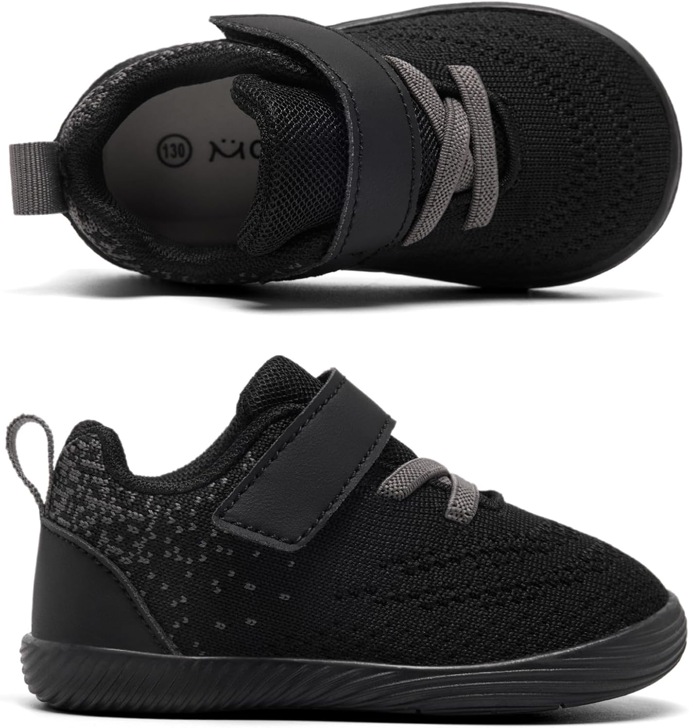 MORENDL Toddler Sneakers Baby Boys & Girls Barefoot Shoes Lightweight Breathable Walking Running