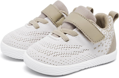 MORENDL Toddler Sneakers Baby Boys & Girls Barefoot Shoes Lightweight Breathable Walking Running