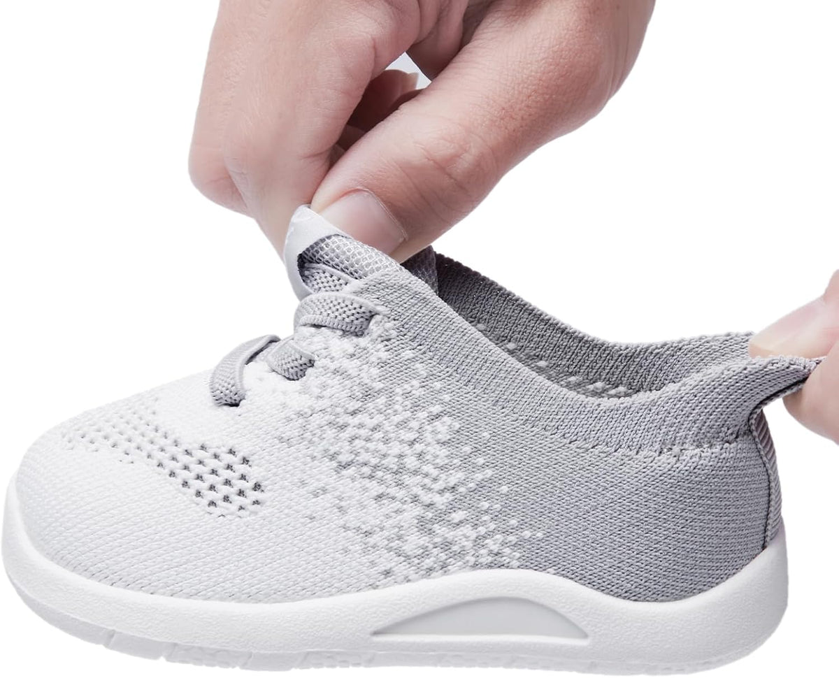 MORENDL Toddler Shoes Baby Walking Sock Shoes Infant Sneakers 0-4 Years Boy Girl Barefoot Tennis