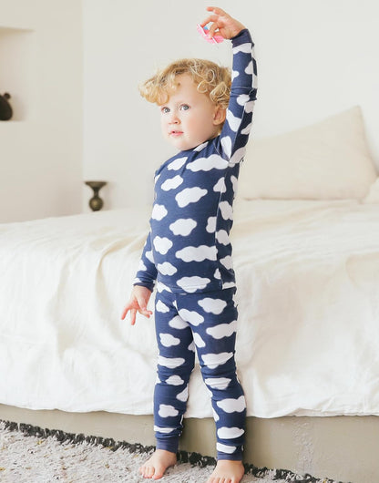 VAENAIT BABY 6M-12Y Kids Unisex Girls & Boys Soft Comfy Modal Tencel Sleepwear Pajamas 2pcs or 4pcs