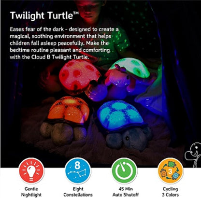 Cloud b Calming Nightlight Star Projector | Gentle Brightness | 3 Colors | 8 Constellations |