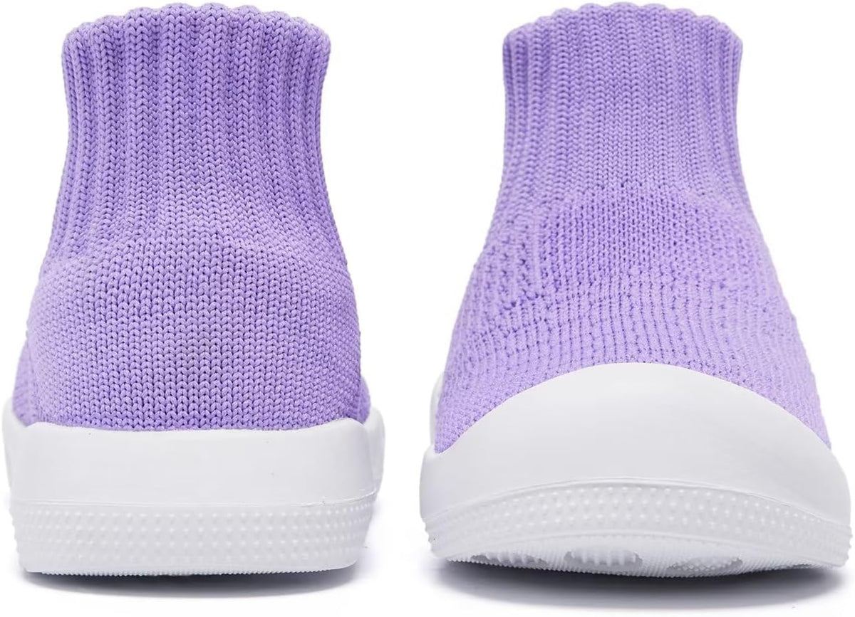 Eashi Baby Boy Girl Non-Skid Indoor Infant Walking Shoes Breathable Warm Elastic Sock Shoes with