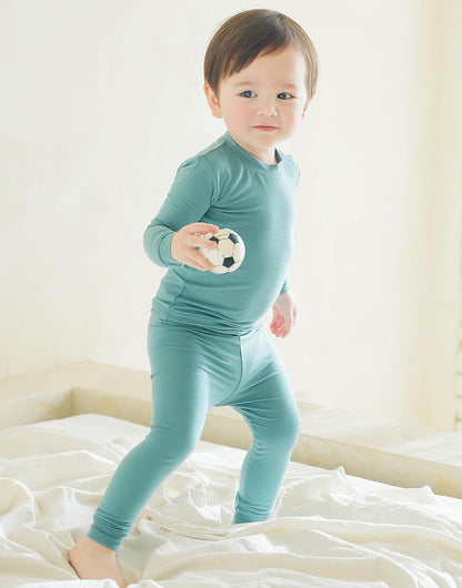 VAENAIT 6M-12Y Toddler Toddler Kids Toddler Girls Boys Soft Comfy Modal Tencel Solid Raglan
