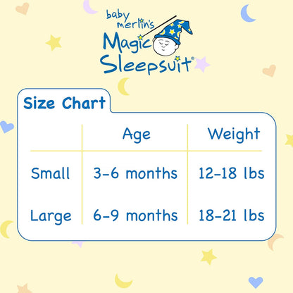 Magic Sleepsuit Baby Merlin's Microfleece Baby Swaddle Transition Product - Soft and Cozy Design