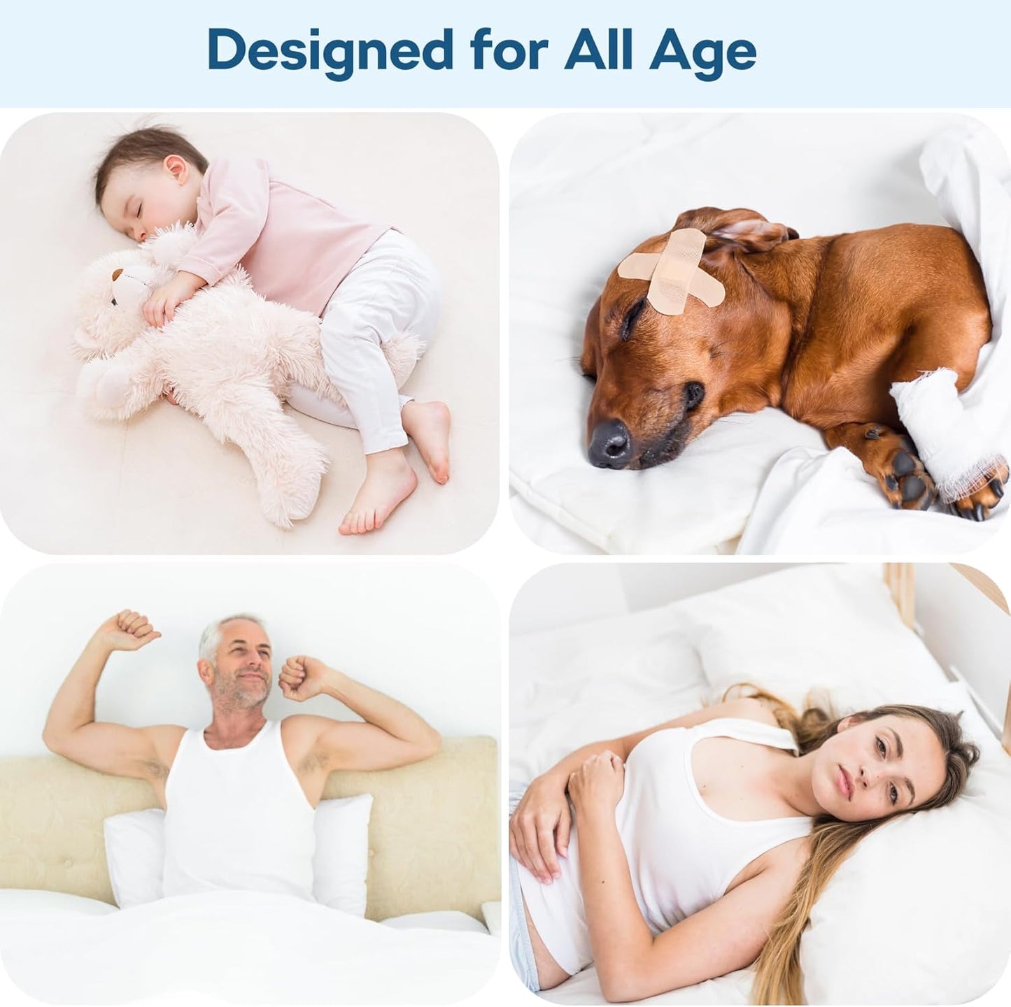 2 Pack 36" x 54" Super Large Waterproof Incontinence Bed Pads - Quick Drying Washable and Reusable
