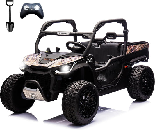 sopbost 24V 10Ah Ride On Toys for Big Kids to Drive 2 Seater Ride On Car with Remote Control