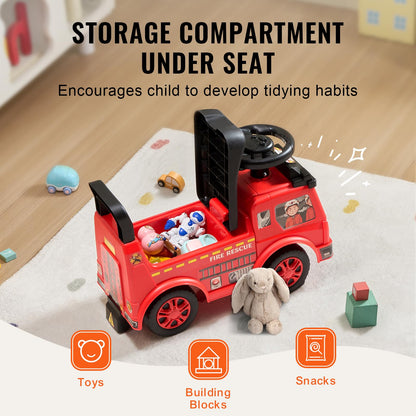 VEVOR Ride On Push Car for Toddlers, Ages 19+ Months, Ride Racer, Sit to Stand Toddler Ride On Toy
