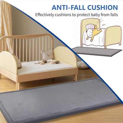 Play Mat for Babies Toddlers,1.3" Thick Elasti-Foam Anti-Fall Cushion Mat for Kids Room,28×72